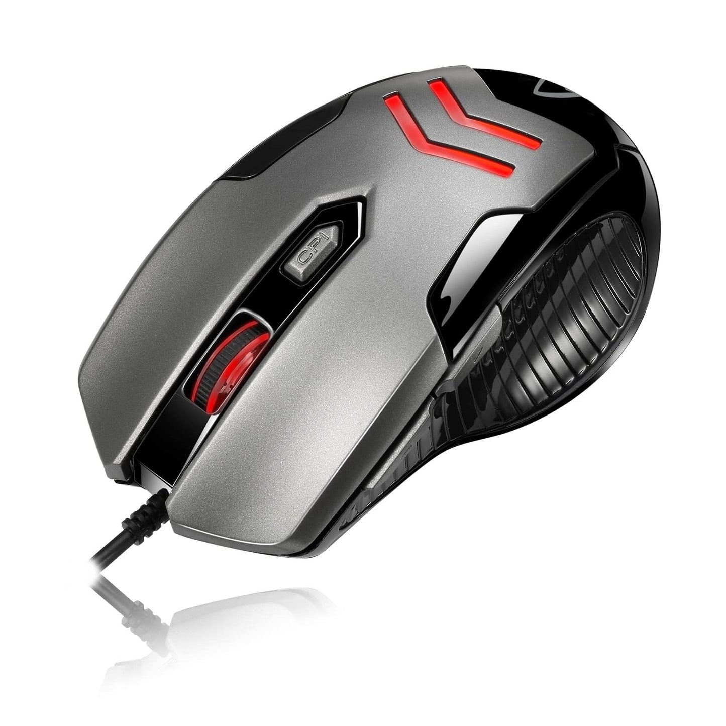 Adesso iMouse X1 Multi-Color 6-Button Gaming Mouse with Optical Sensor and DPI Switch